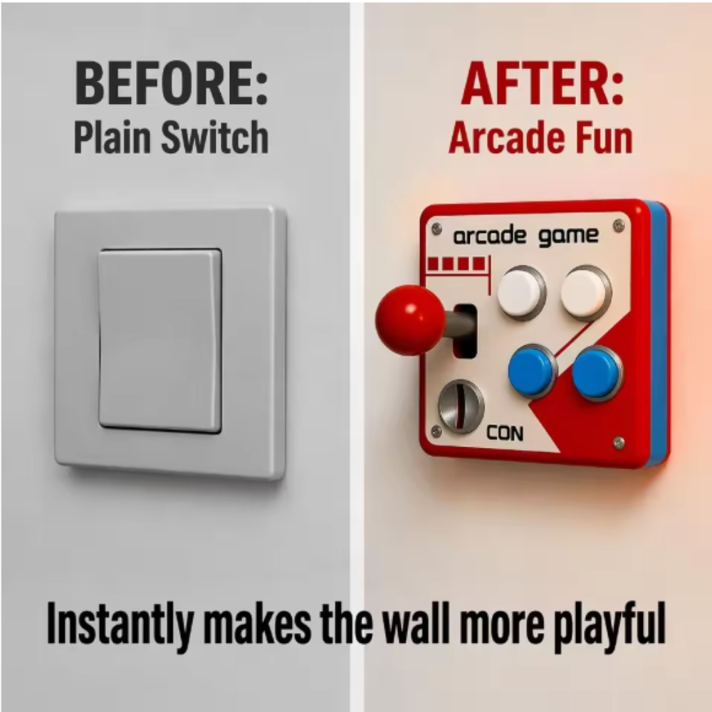 Gaming Accessories Bedroom - غطاء لوحة تحكم ألعاب الأركيد بتصميم