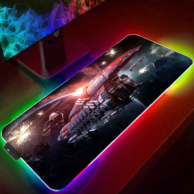 لوحة ماوس RGB كبيرة الحجم للأل - مراجعة Gaming Accessories Online وسعره