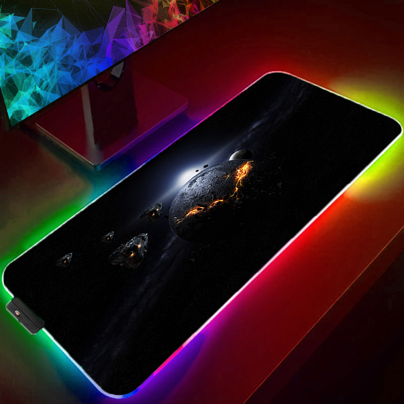 لوحة ماوس RGB كبيرة الحجم للأل - مراجعة Gaming Accessories Online وسعره