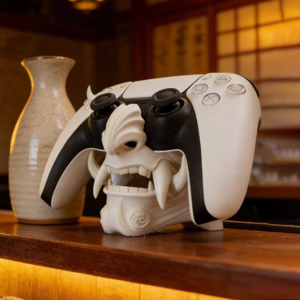 حامل تحكم لجهاز PS5 على شكل قن - مراجعة Gaming Accessories Bedroom وسعره