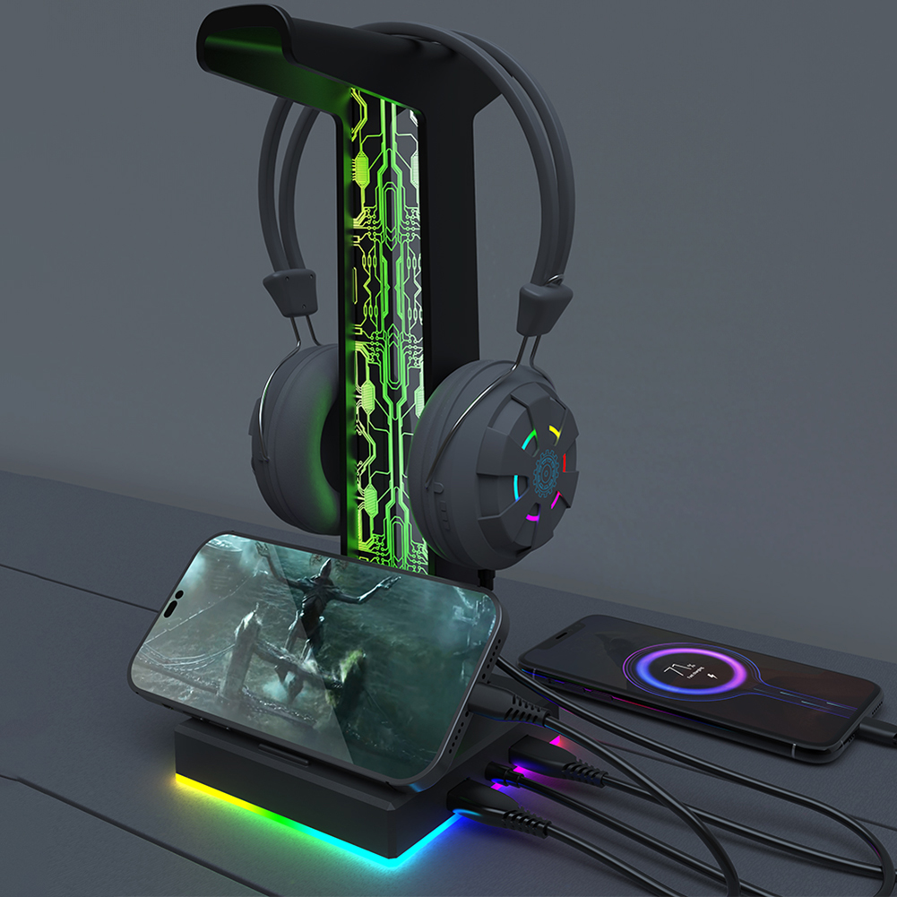 حامل سماعة رأس للألعاب RGB ، م - مراجعة Gaming Accessories For Setup وسعره
