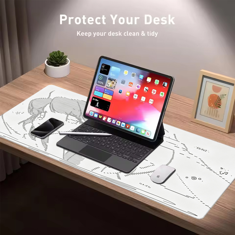لوحة ماوس جلدية كبيرة بتصميم أ - مراجعة Gaming Accessories For Setup وسعره